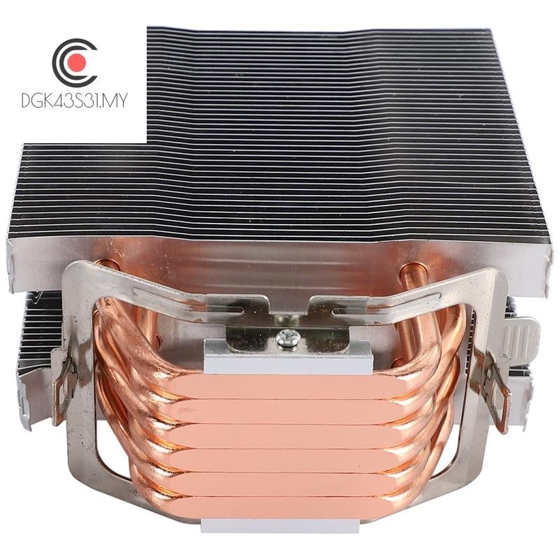 Fanless CPU Cooler 12Cm Fan 6 Copper Heatpipes Fanless Cooling Radiator ...