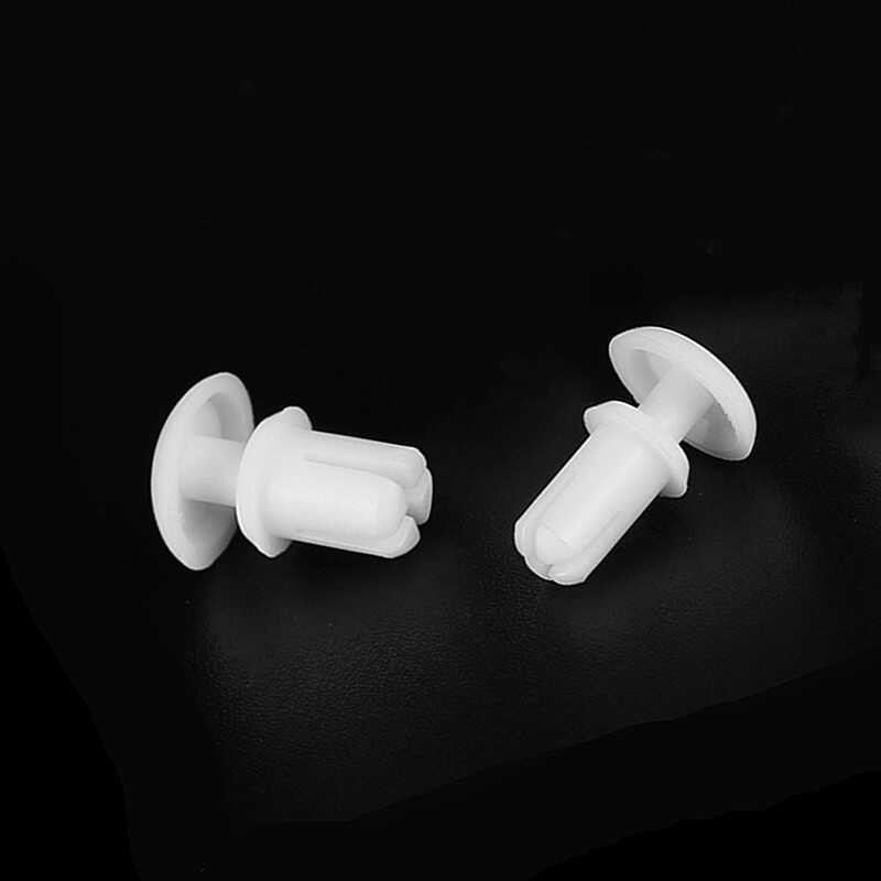 Plastic rivet press type nylon R-type snap fastener PC board plastic ...