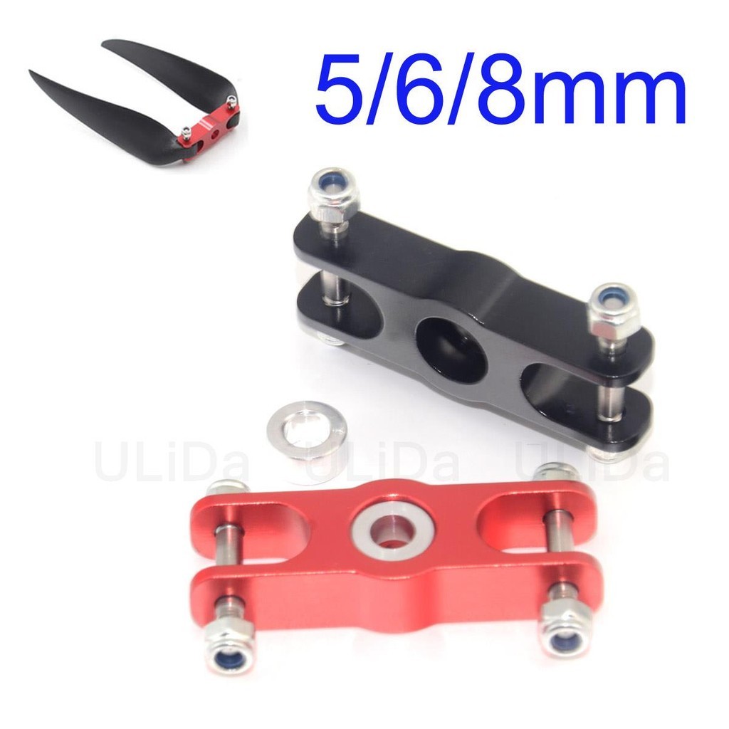 Folding Propeller Clip 5mm 6mm 8mm Props Adapter Thread Shaft for RC ...
