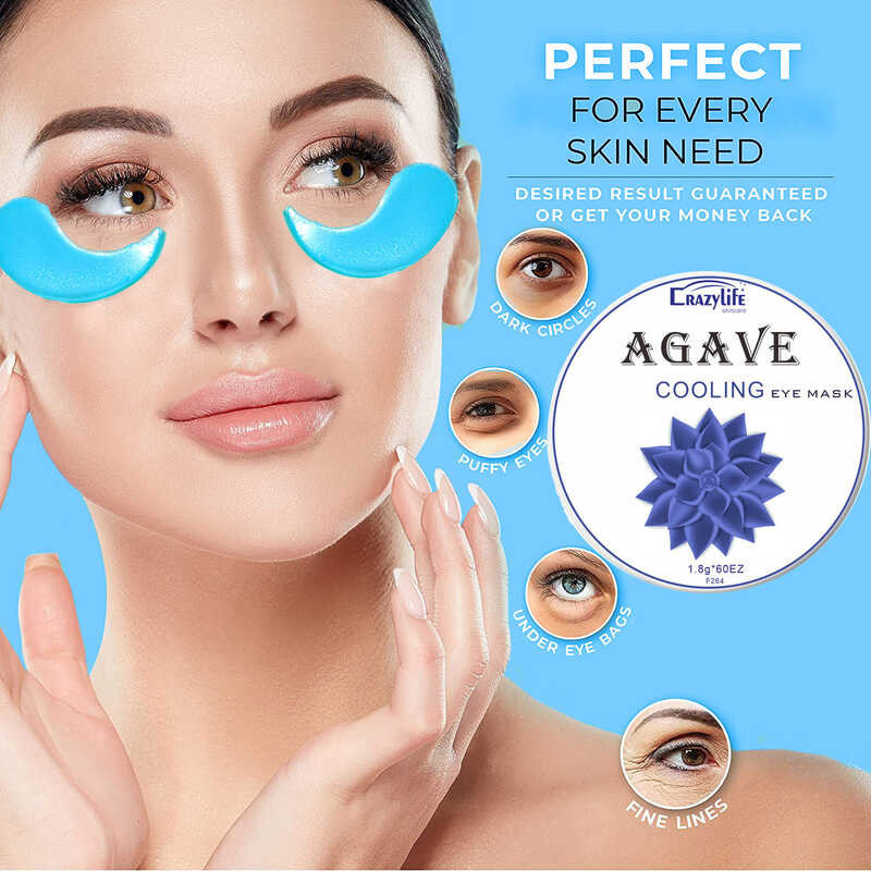 Crazylife Bird's Nest Agave Aloe Collagen Eye Mask Tanggalin Ang