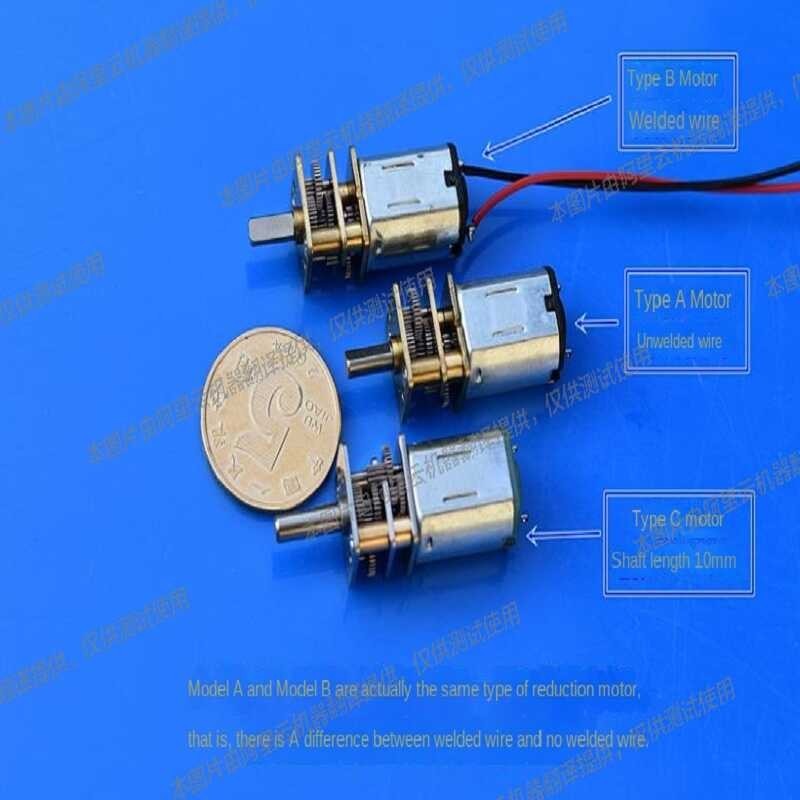 Precision Reduction Motor Zga12 － N20 All-Metal Gear Dc3v 5V 6V Smart ...