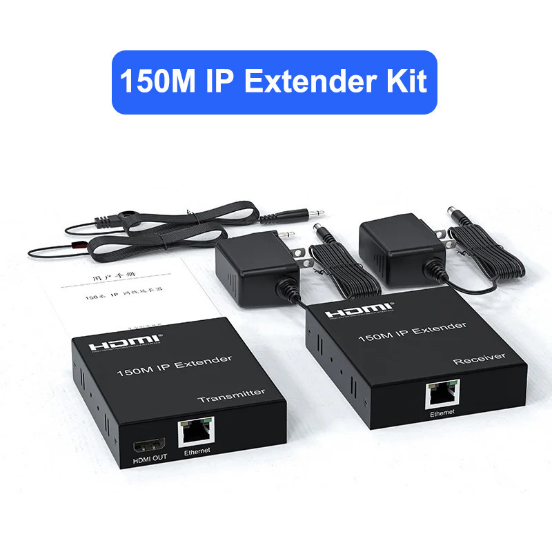 150M HDMI IP Extender Over Rj45 Cat5e Cat6 Cable 1080P HDMI