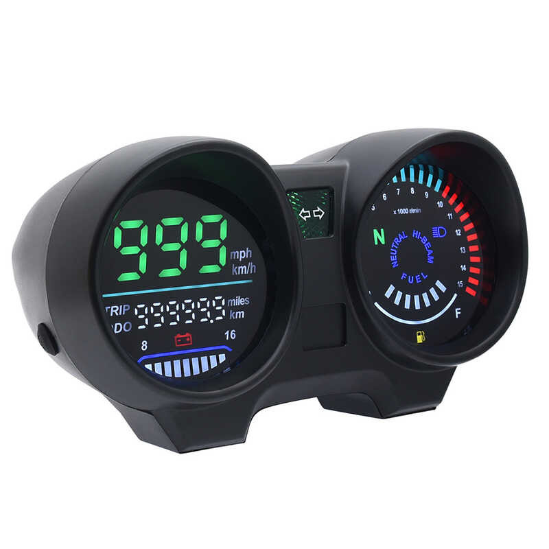 Speedometer Pinakabagong Digital Dashboard LED Electronics Motorcycle ...