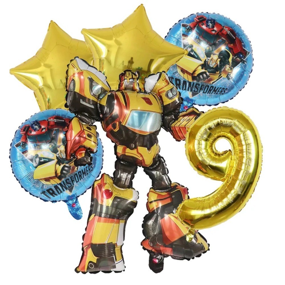 Transformers Birthday Transformation Bumblebee Optimus Prime Theme ...