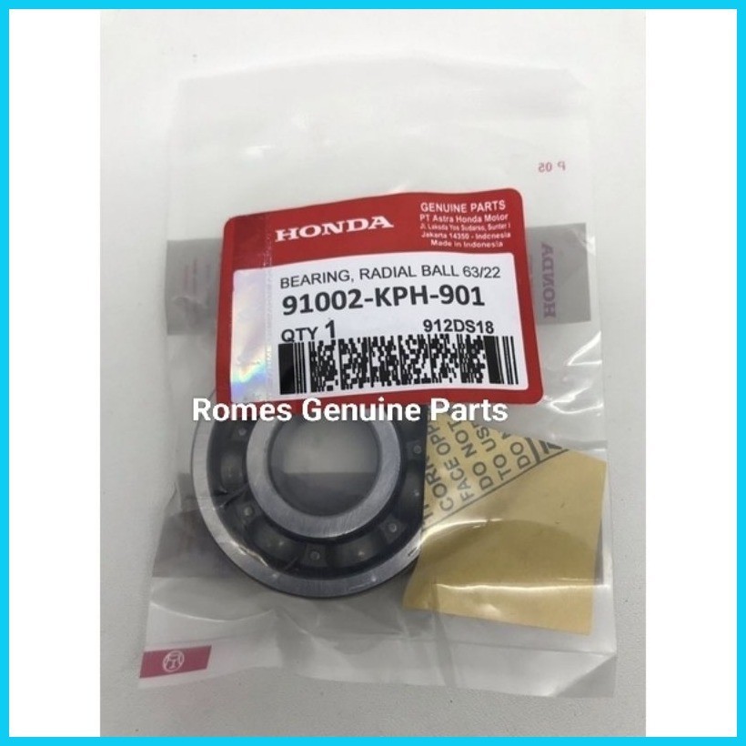 ☂ WAVE 125 / RS 125 / XRM 125 SIDE BEARING CRANKSHAFT BEARING 63/22