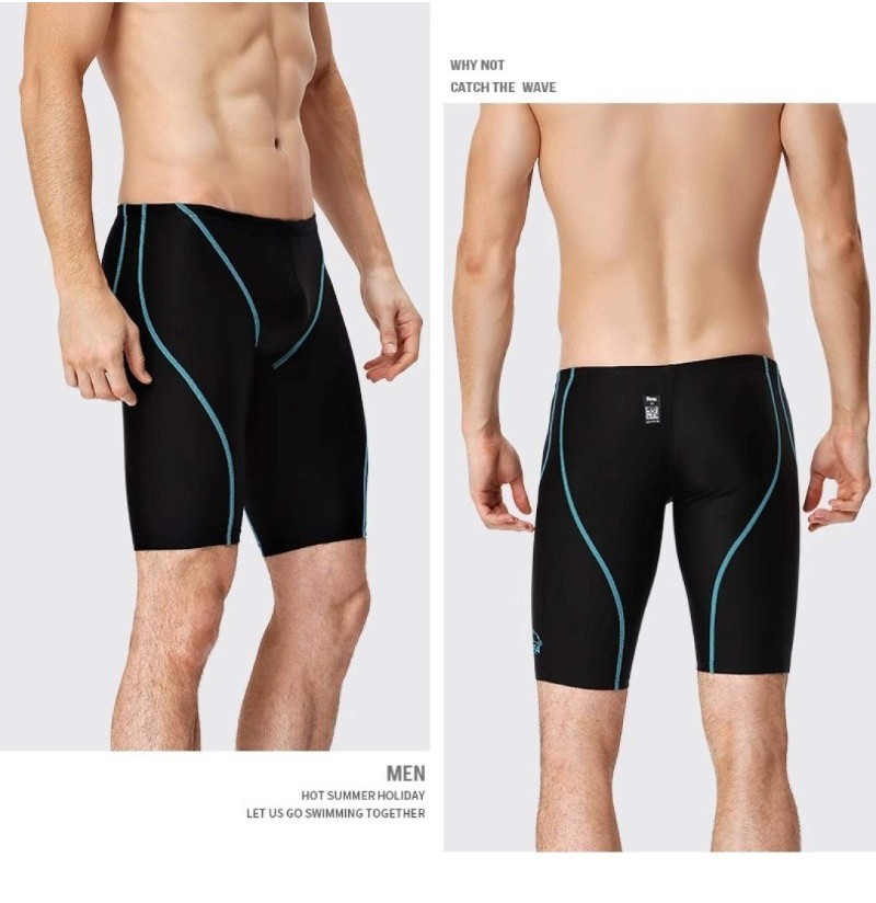 YINGFA Men'S Swimsuit Jammer FINA Competitive Swimming Trunks Fastskin ...
