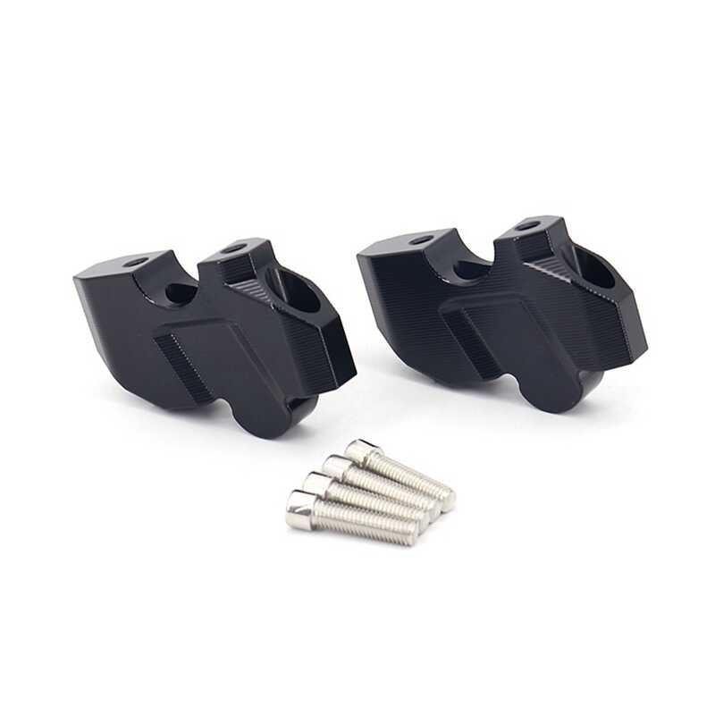 Clamp Motorcycle Riser Extend Steering Wheel Increase Handlebar Para ...