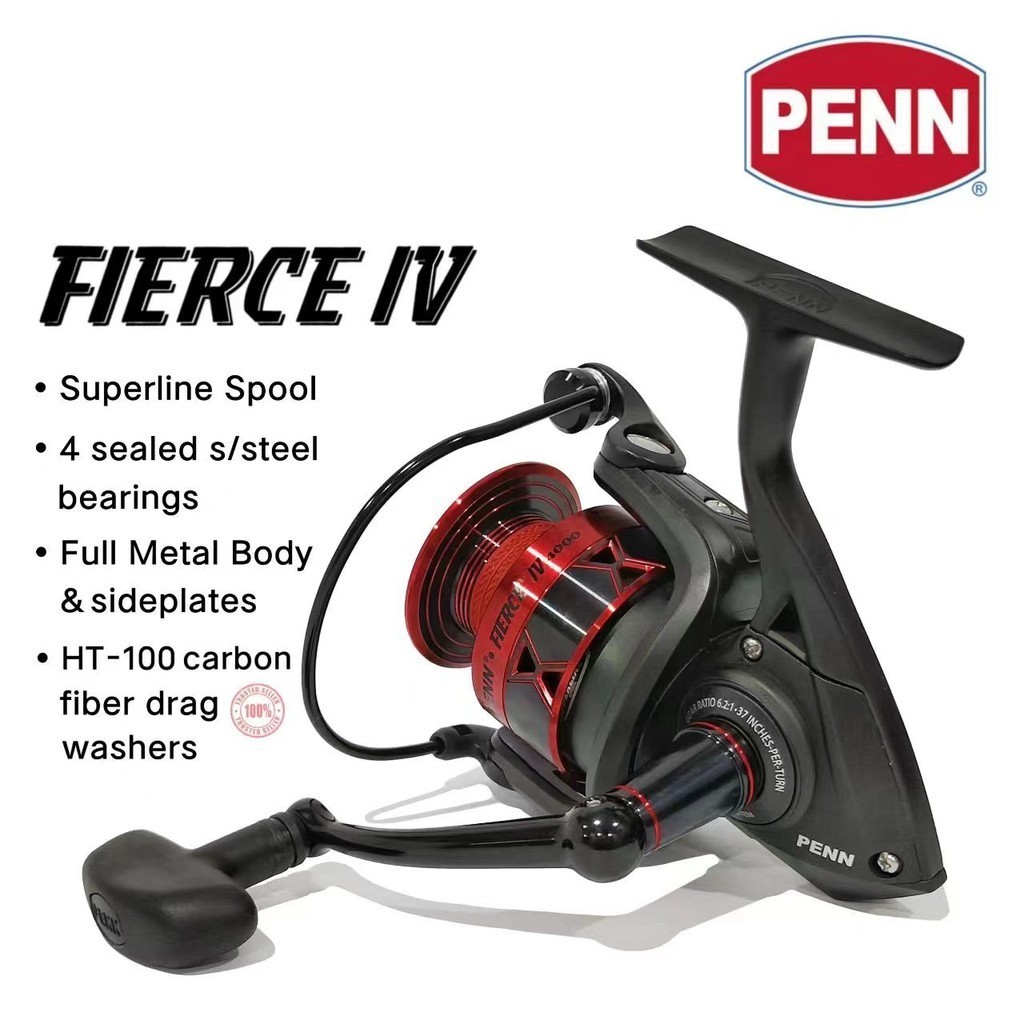 Jual Penn Fierce Iv Live Liner Dan Spinning Series Saltwater Semua Size - 5000 Di Seller Kingyo