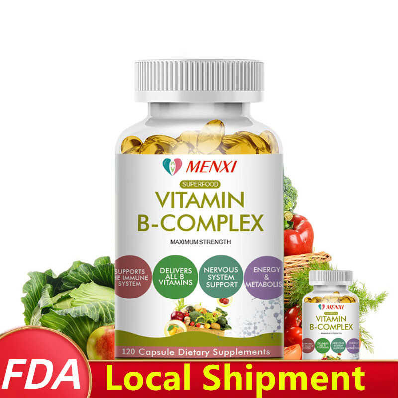 FDA Vitamin B Complex Capsule Superfood Na May B1 B2 B3 B5 B6 B7 B9 B12 ...