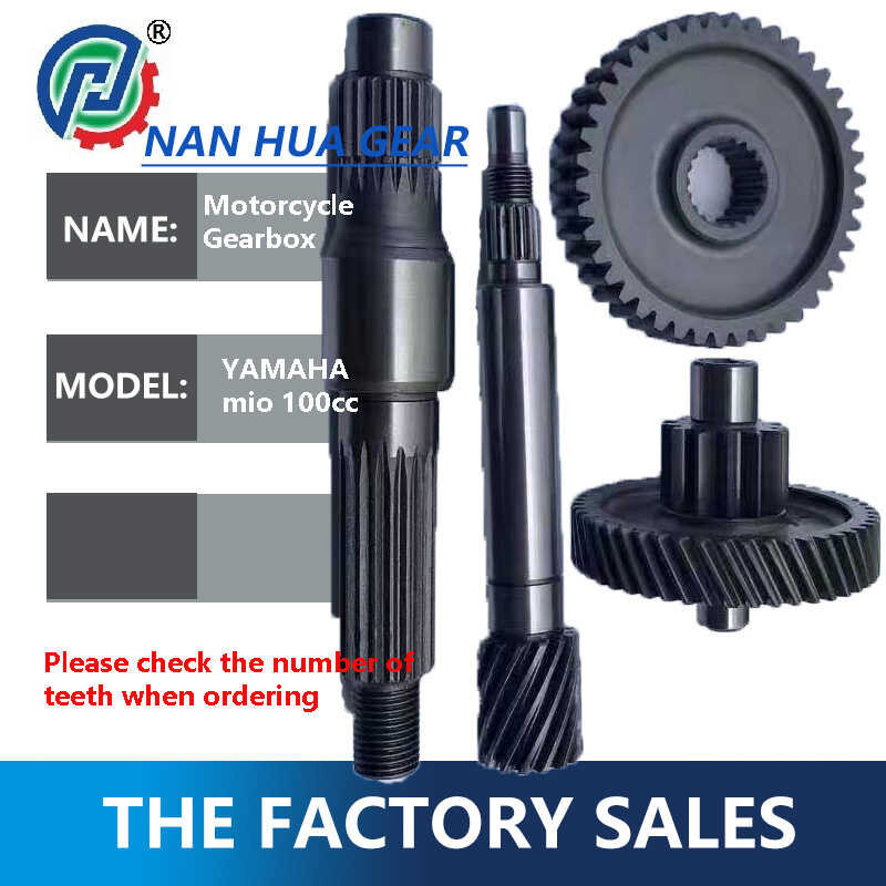 Motorcycle Transmission Axle Sprocket Shaft Gearbox Output Final Drive