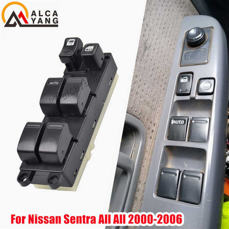 Power Window Lifter Master Control Switch Para Sa Nissan Navara Pick Up
