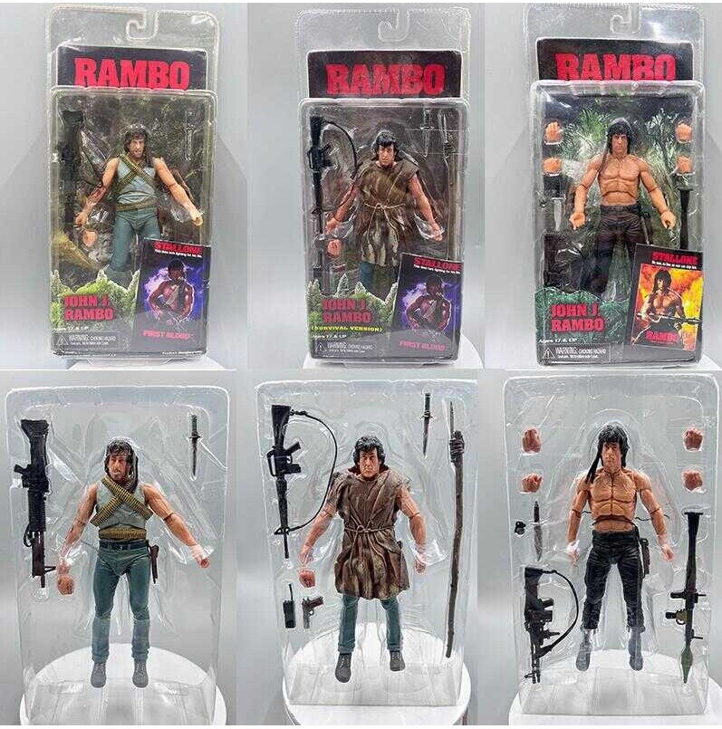 9 Unang Blood Ron Kim John J.R Rambo Action Figure Special Forces ...