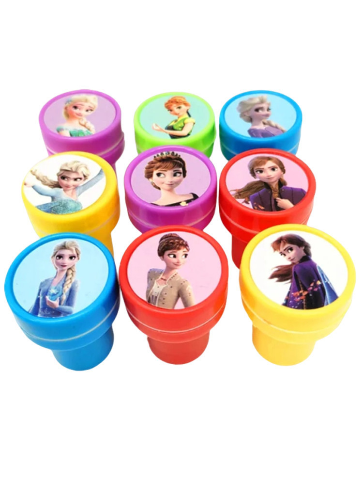 10PCS Disney Frozen Elsa Kids Stamp Party Gift Princess Anna Elsa Stamp ...