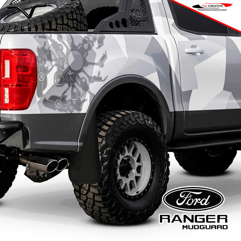 Japan Four Mud Guard Ford Ranger Mudflaps | Shopee Philippines