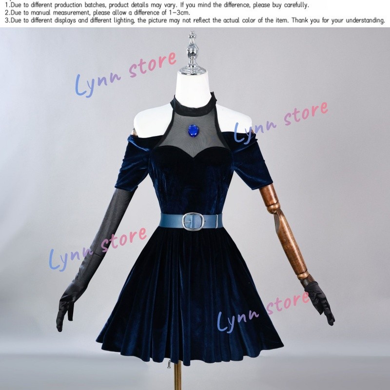 Alien Stage Mizi Cosplay Costume Royal Blue Dress main image 0