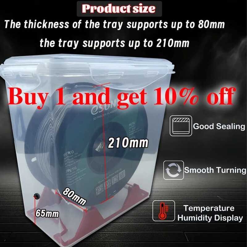 3D Printer Filament Dry Box Storage Hot-Air Heating Storage Printing ...