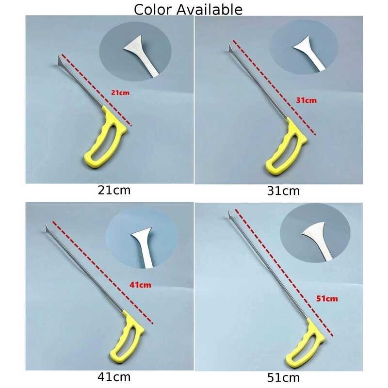 PDR Paintless Crowbar Bar Push Rod Hooks Body Dent Repair Tools ...