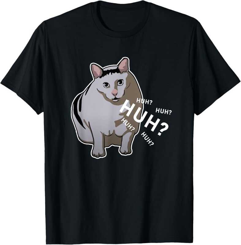 Meme Huh Cat T-Shirt, the huh cat meme shirt T-Shirt | Shopee Philippines