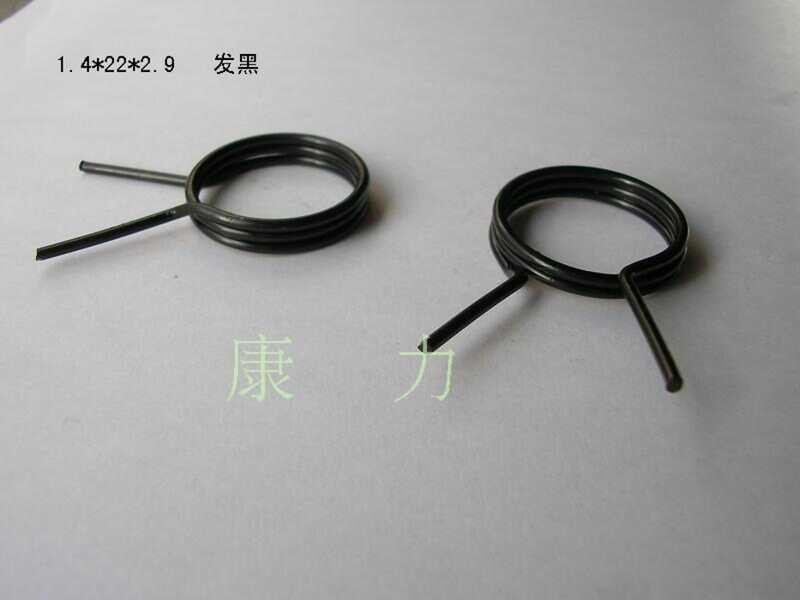 Door room torsion spring, anti-theft door lock spring 1.4 22 * 2.9 ...