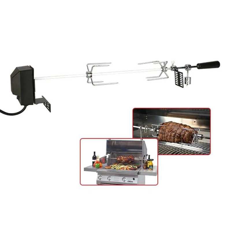 57 2 Automatic BBQ Grill Rotisserie Electric Motor Metal Outdoor Spit ...