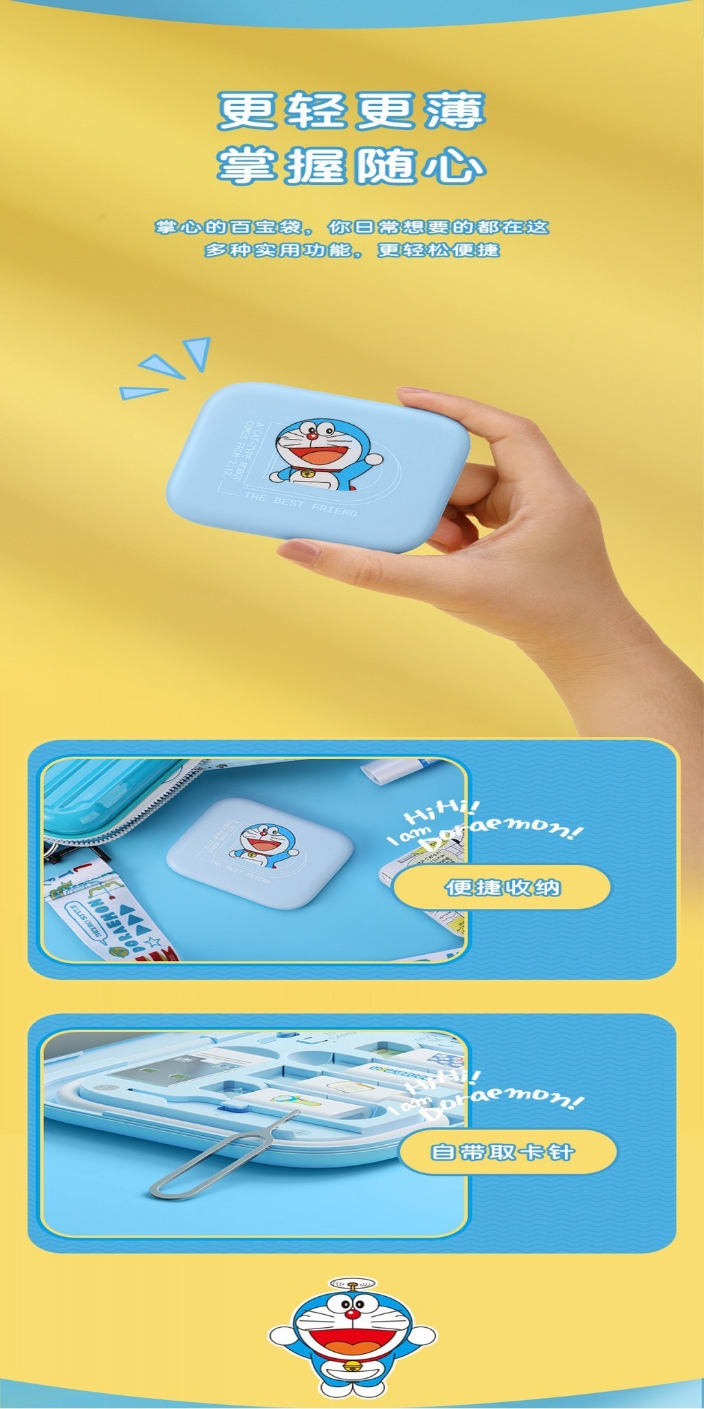 Doraemon Data Cable Multi-Interface Set Doraemon Data Cable ...