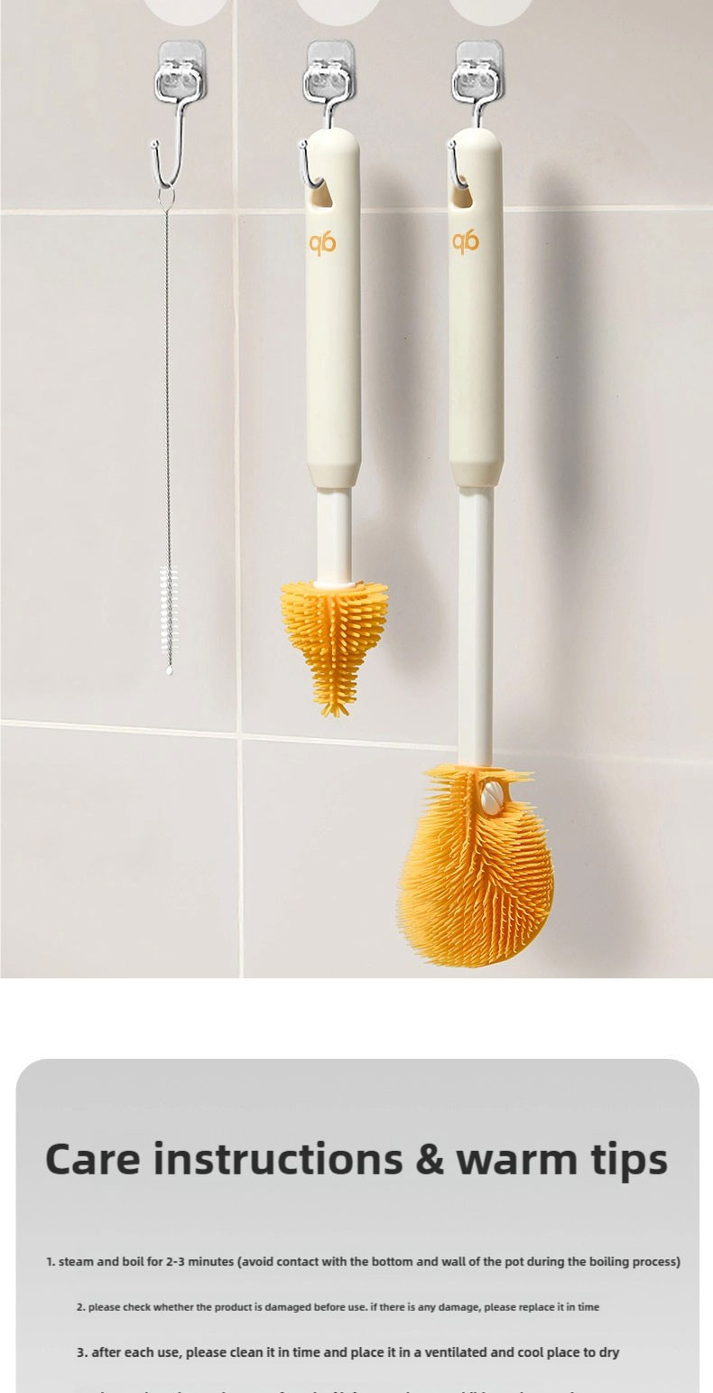 【Local shipping】COD gb 3pc set Newborn Baby Bottle Cleaning Brush Set ...