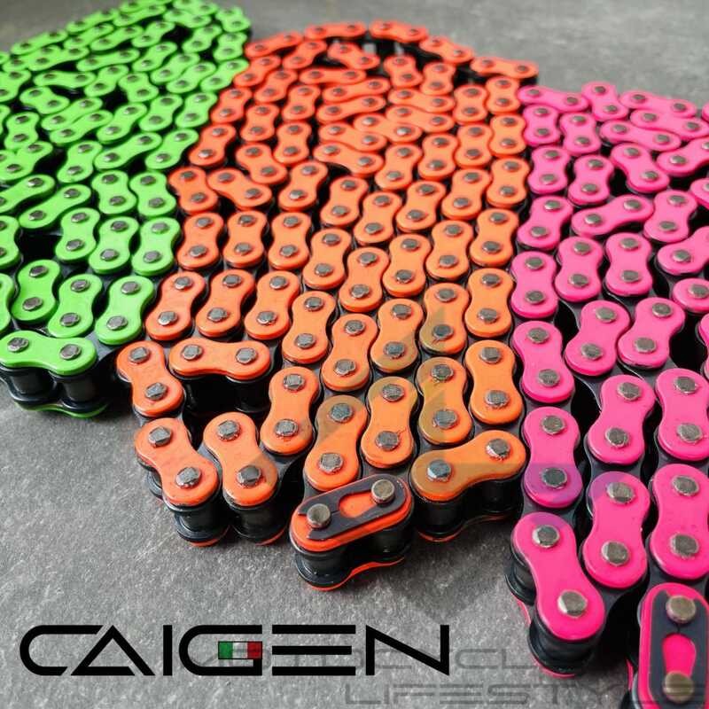 Motorcycle CAIGEN Colored Chain 428H-132L (Made In Thailand) (Made ...