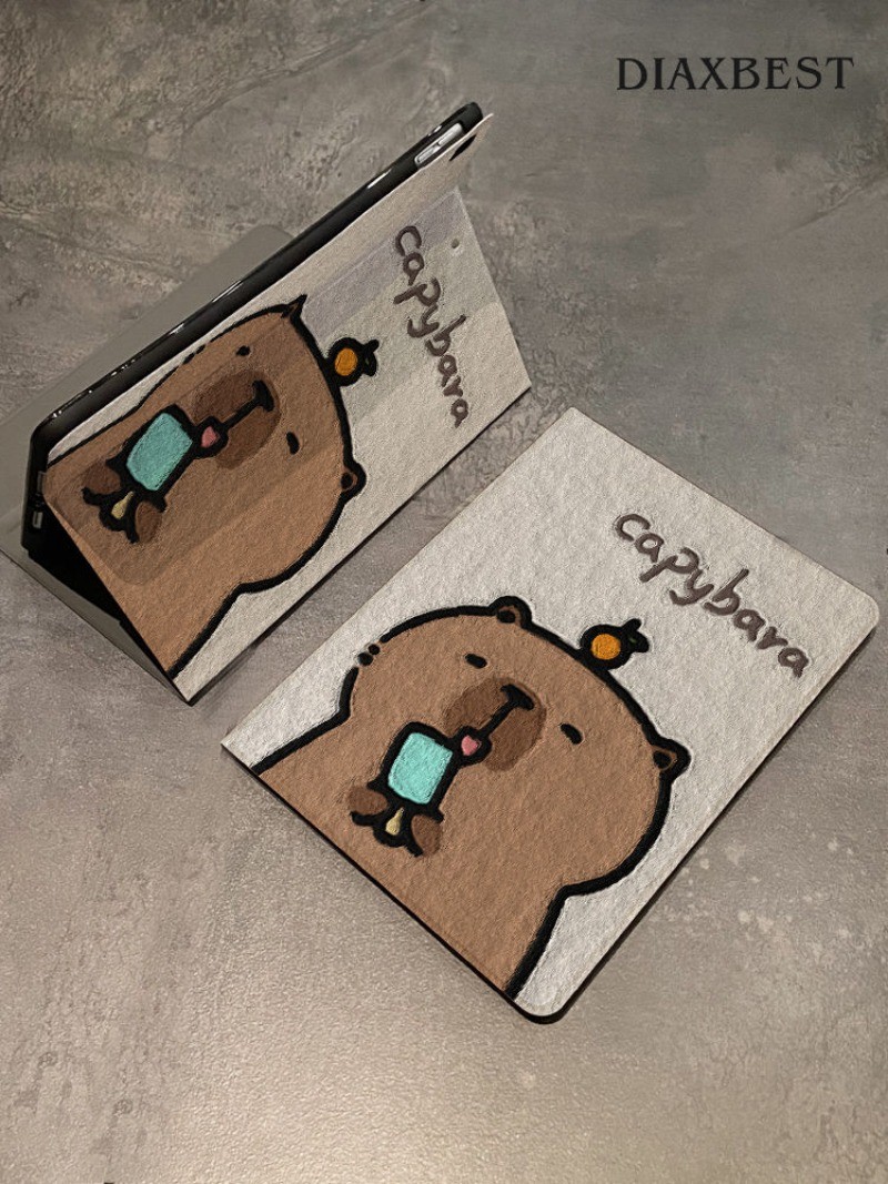 capybara tablet case for iPad 2018pro mini6 air5 10.9 2024air6 11inch ...