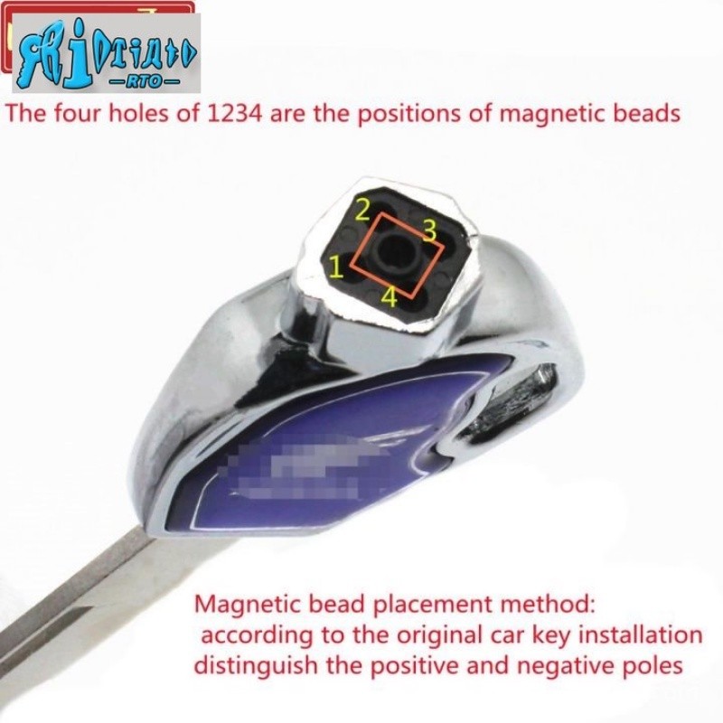 RTO Motor Metal Blank Key for Honda Wave 110i honda click 125i RS150R ...