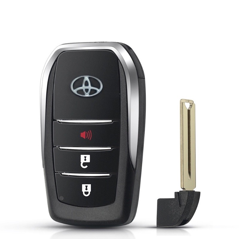 RTO New Smart Remote Key Insert Blank Fob For Toyota Highlander Land ...