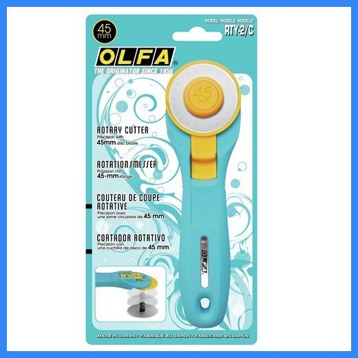 Rotary Cutters 45mm Olfa JAPAN Fabric Cutter Pink Cutter Aqua Cutter ...