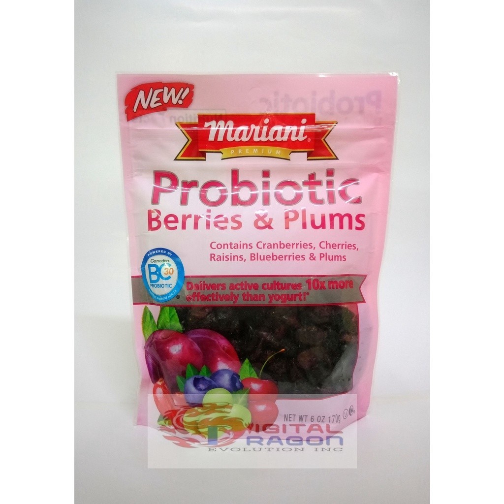 ☂ MARIANI FAMILY PROBIOTIC CALIFORNIA PRUNES 7OZ, 198g / Berries ...