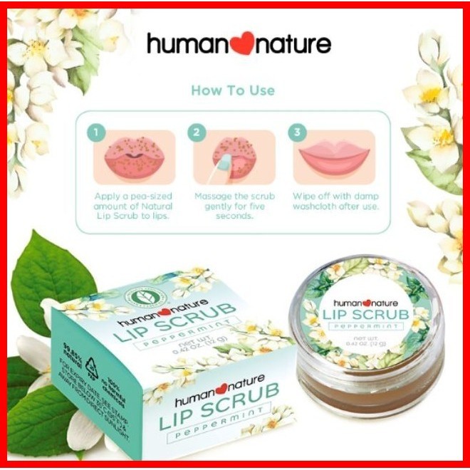 Lip Scrub Human NAture Shopee Philippines