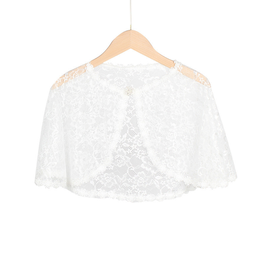 lace cape coat Female cape shoulder with a small cape summer hundred ...