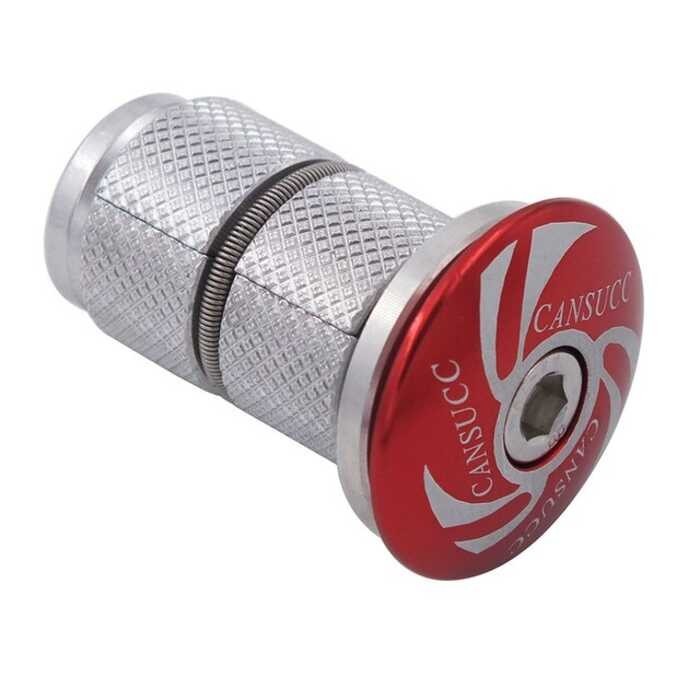 Bike Fork Steerer Headset Expander Plug Adjuster Top Cap Plug