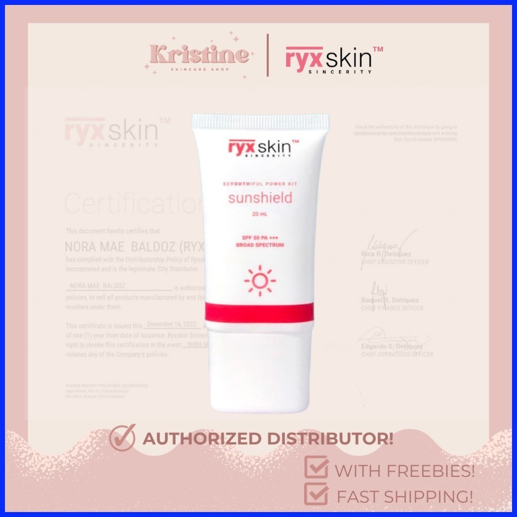 ♞ ๑ Ryskin OG SUNSHIELD SPF50+++ NEW PACKAGING 20ML | same old ...