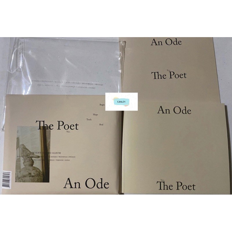 ⭐ Seventeen-An Ode The Poet Version Unsealed | Shopee Philippines