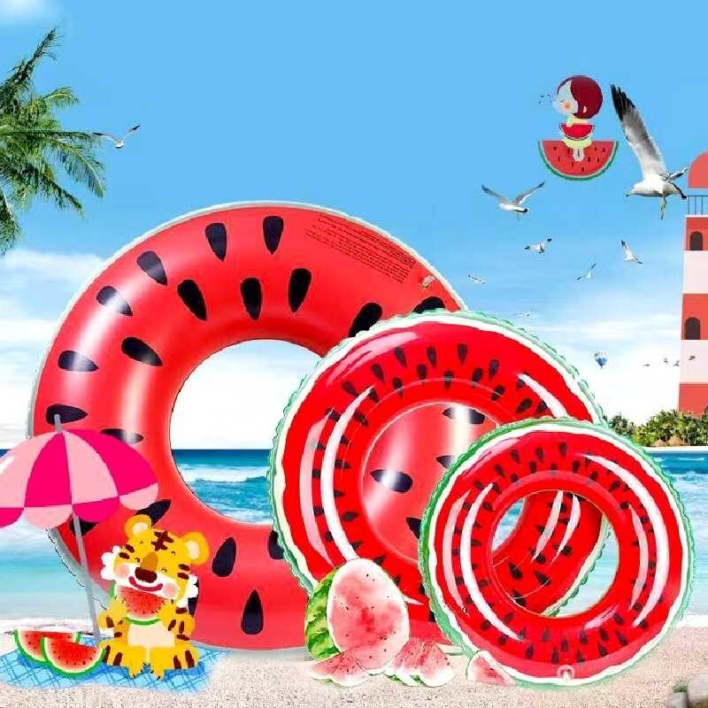 Watermelon Swimming Ring Floater Iatable Beach Pool Salbabida Para mga ...