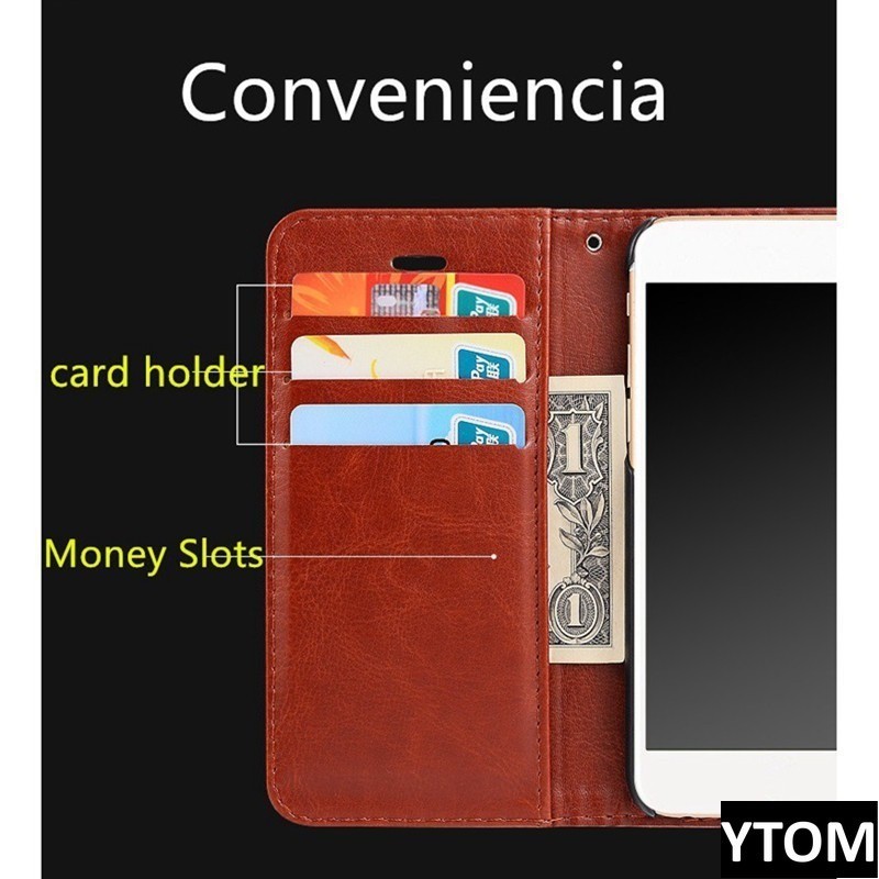 Leather Wallet Flip Phone Case for Infinix Hot 11/12/20/30/40 Pro/Play ...
