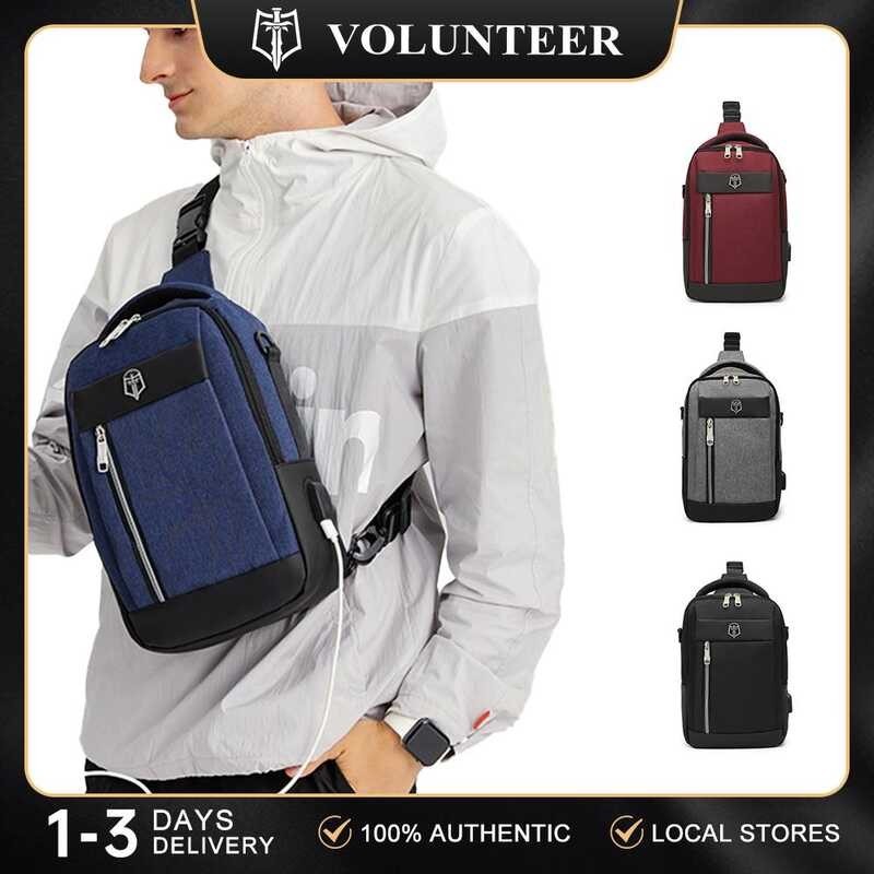 Volunteer s High School Men Two way Sling Bag For A | Shopee Philippines