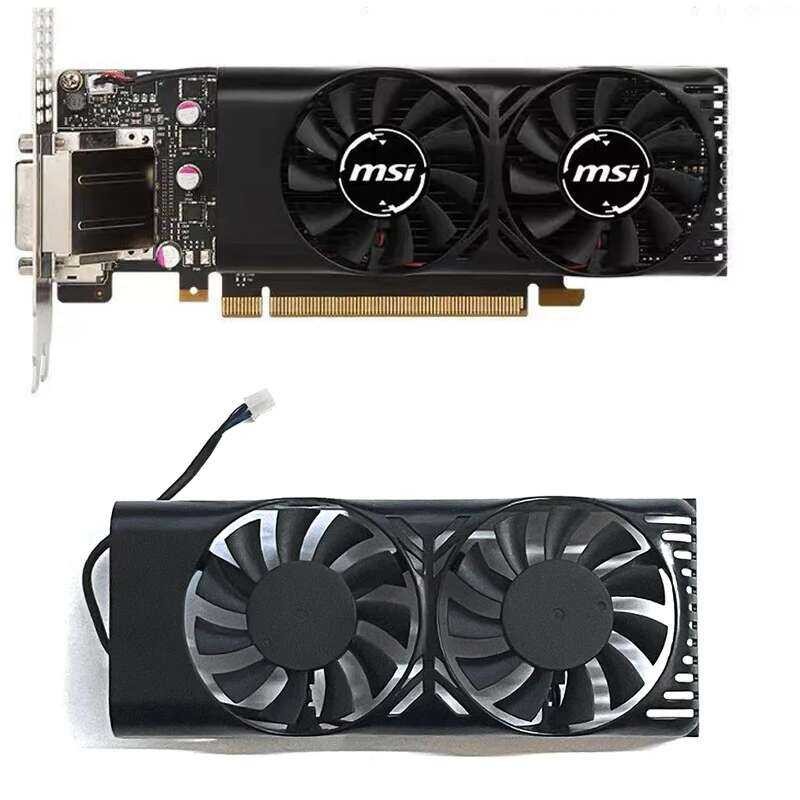 Ventilateur De Carte Graphique HA5510M12F-Z - Compatible GTX 1050 Ti/1050 LP - Refroidissement Double Ventilateur