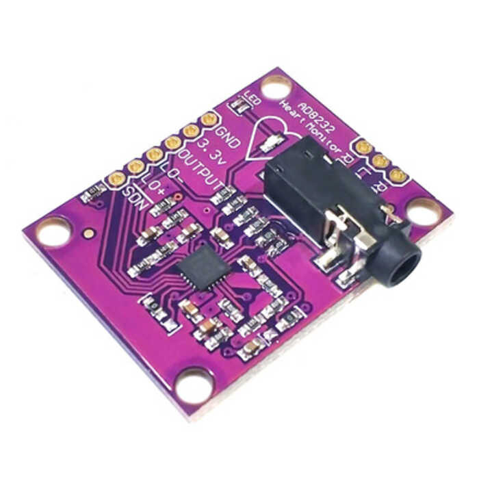 AD8232 ECG monitoring ECG physiological measurement pulse ECG ...