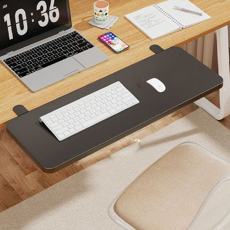 [SG stock][under desk keyboard tray]Computer Keyboard Bracket Rounded ...