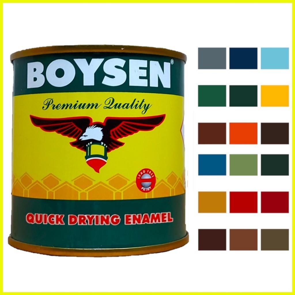 Boysen QDE Quick Dry Enamel (Available In Different Colors) For Wood Or ...