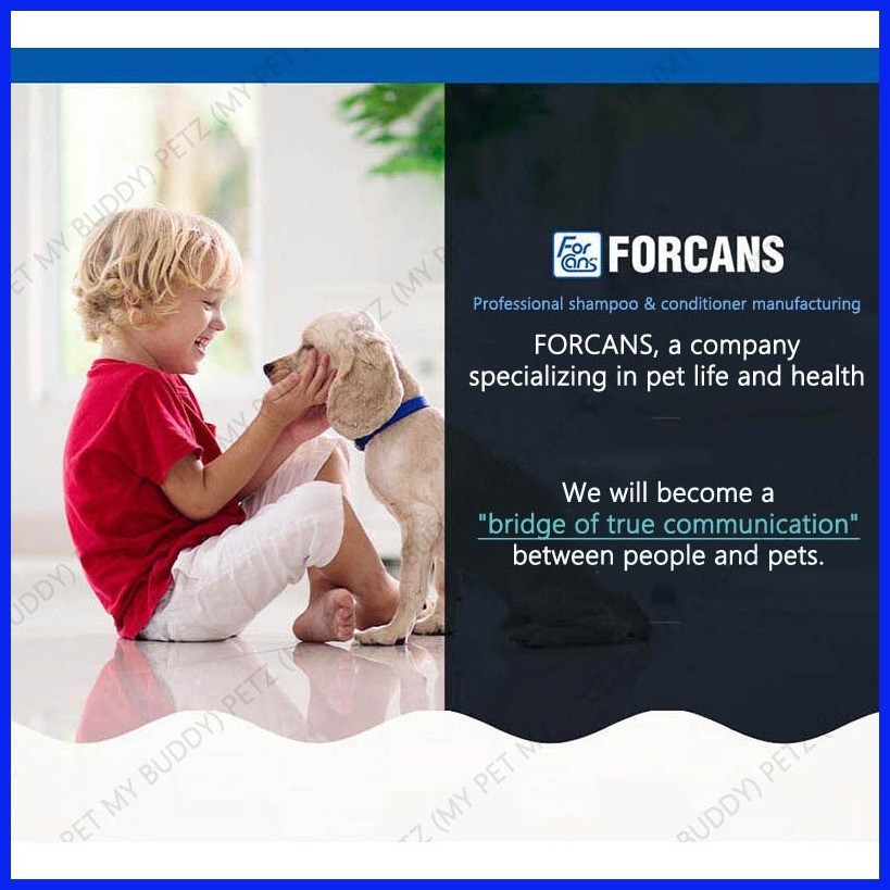 KOREAN DOG SHAMPOO & CONDITIONER FORCAN FORBIS BICHON FRISE AND OTHER