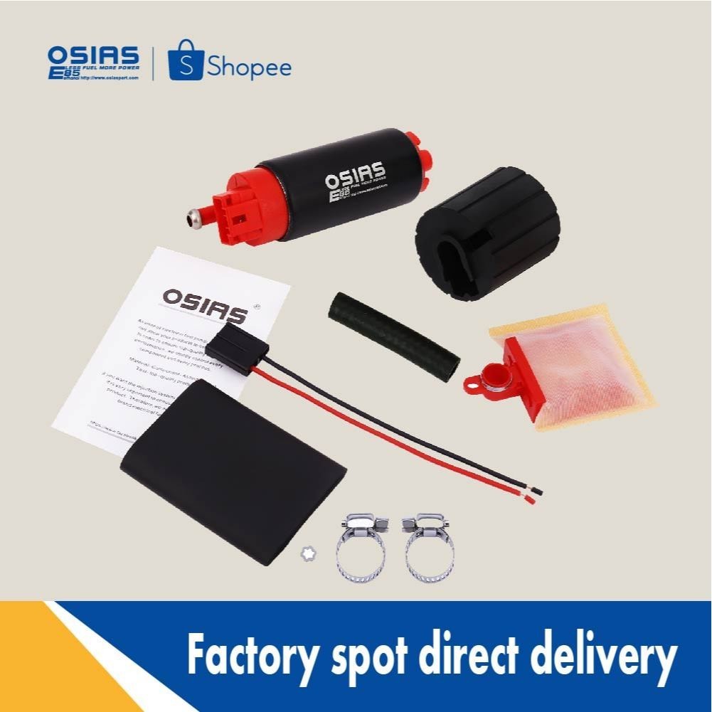 OSIAS High Performance EFI Fuel Pump Kit "Replaces Walbro 255LPH GSS341