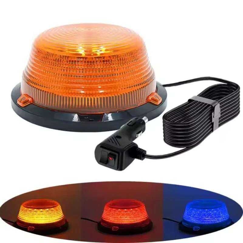 Strobe LED Beacon Rooftop Hazard Red Amber Traffic 10W 12V-80V Flash ...