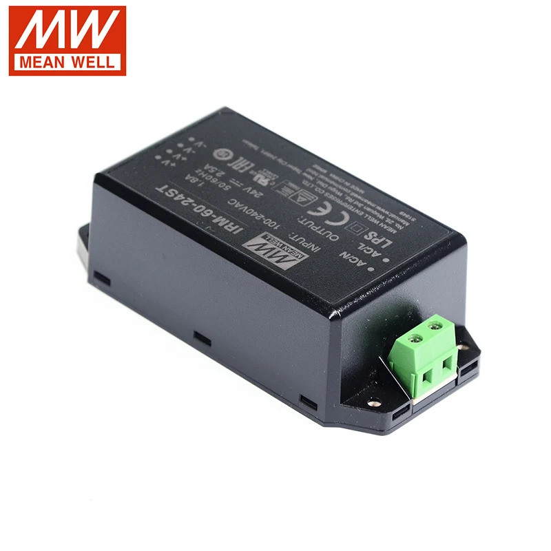 MEAN WELL IRM-60-24ST 60W AC-DC Screw terminal green Power Module 60W ...