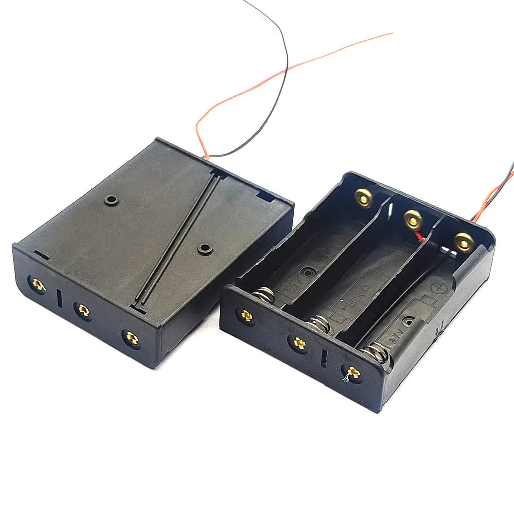 18650 Parallel 1/2/3/4 Battery Holder 18650 Storage Box Case 18650 ...