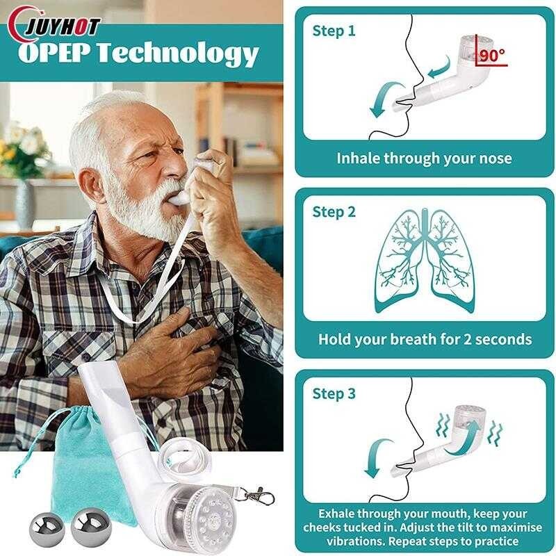 Mucus Removal Device Lung Expander Breathing Exercise Respiratory ...